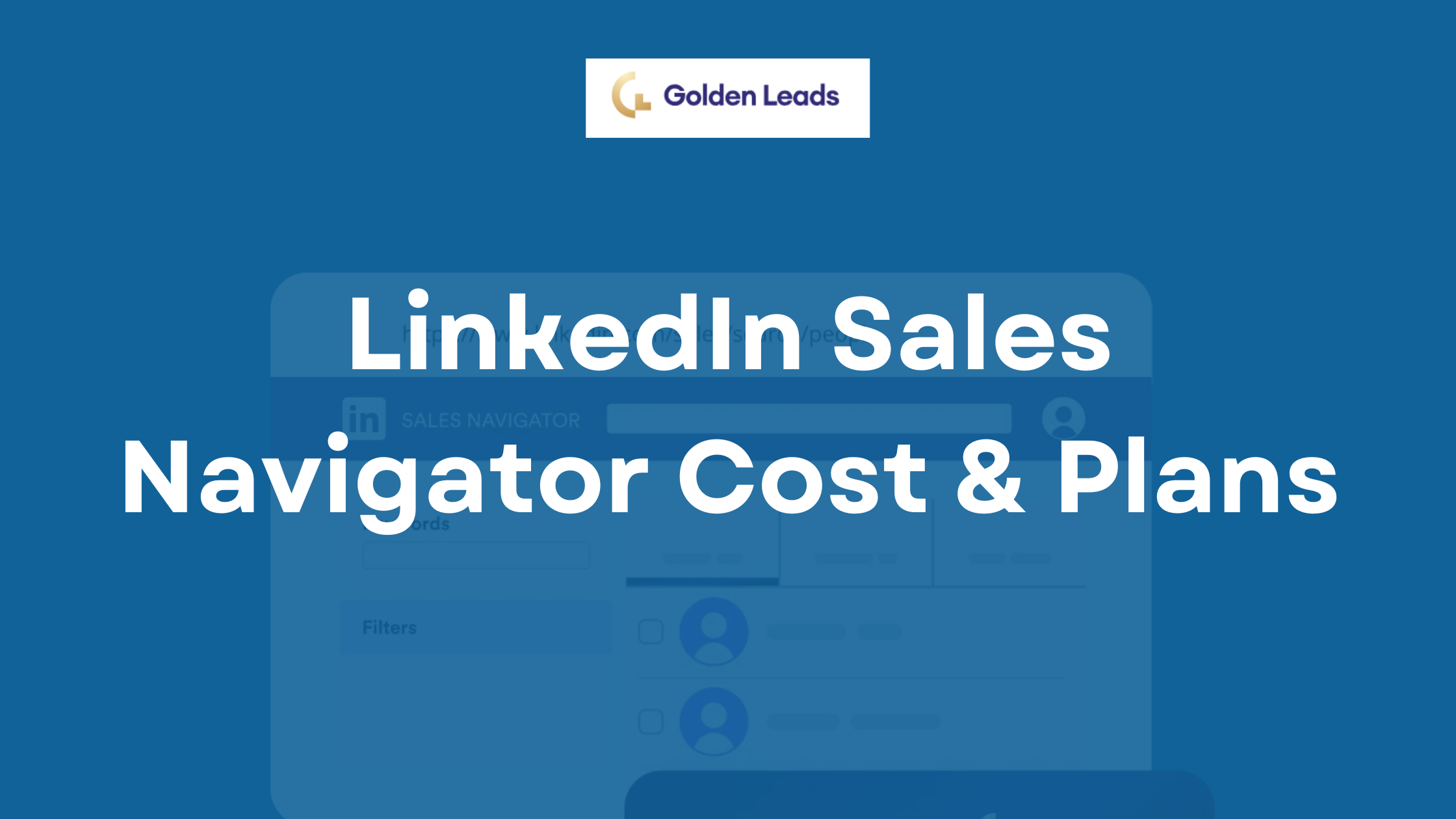 Linkedin sales navigator cost